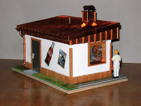 Kiosk Modellbau