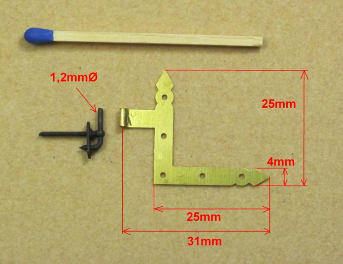 Winkelband kurz 4mm links