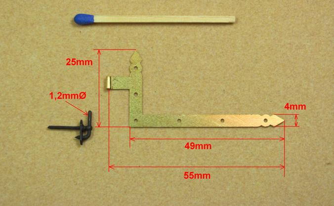 Winkelband lang 4mm links